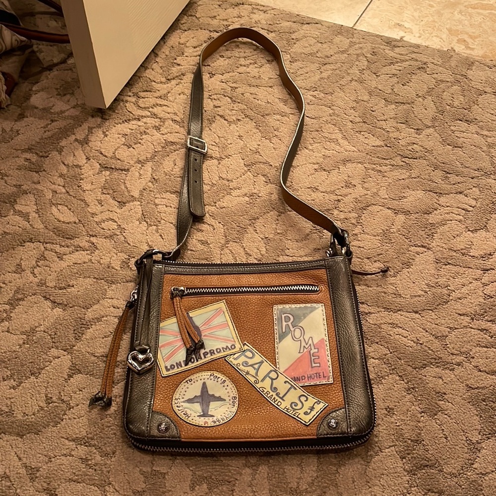 Ladies Brighton crossbody/shoulder bag…very fun & just that perfect size.